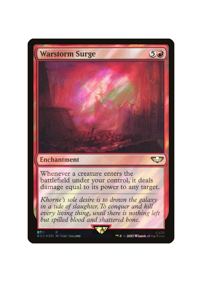 Warstorm Surge - Foil