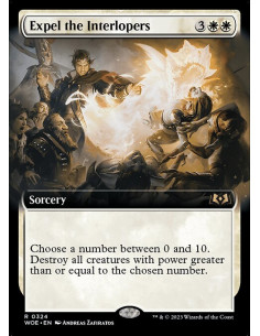 Expel the Interlopers - Foil