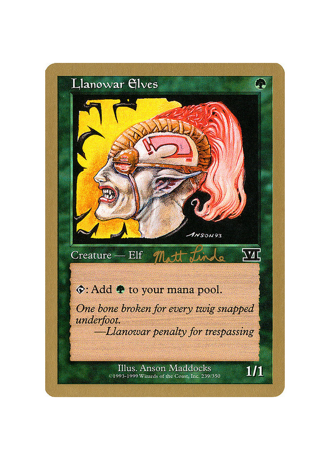 Llanowar Elves