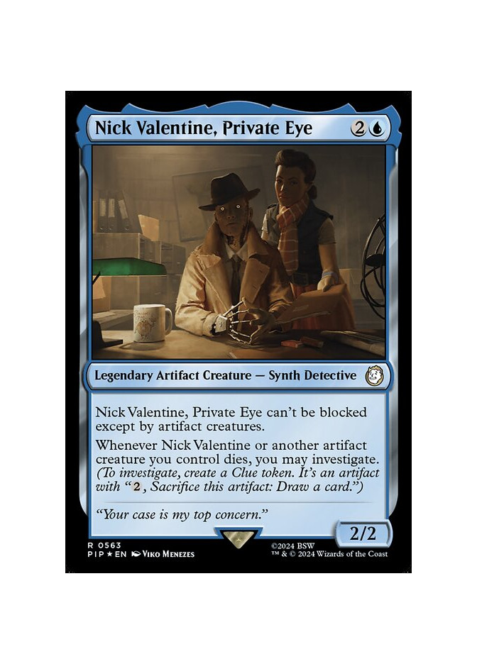 Nick Valentine, Private Eye - Foil