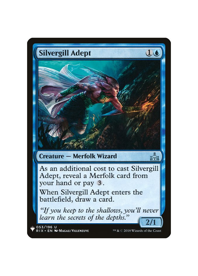 Silvergill Adept