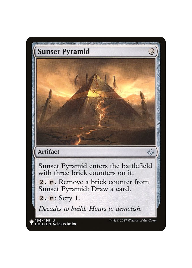 Sunset Pyramid