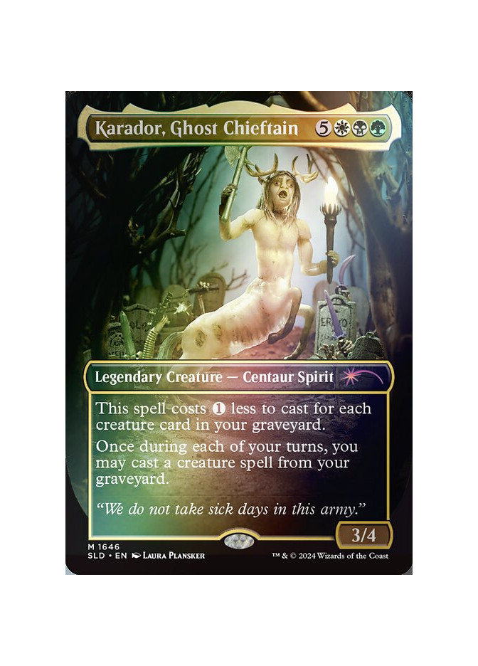 Karador, Ghost Chieftain - Foil