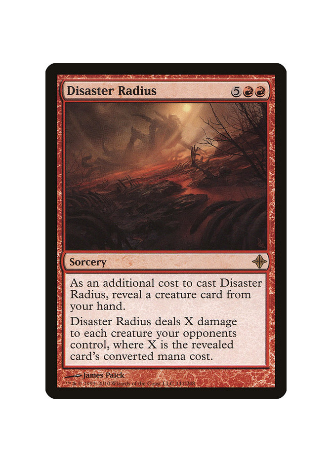Disaster Radius - Foil