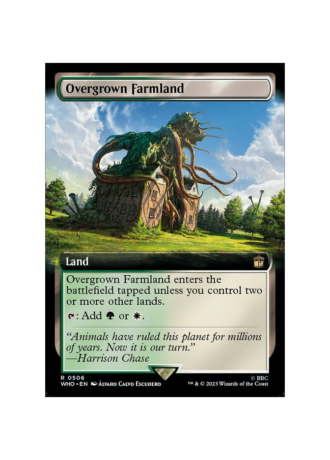 Overgrown Farmland - Foil