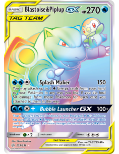 Blastoise & Piplup-GX
