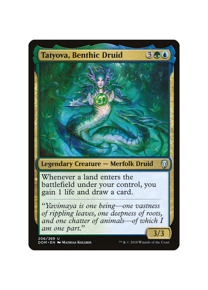 Tatyova, Benthic Druid - Foil
