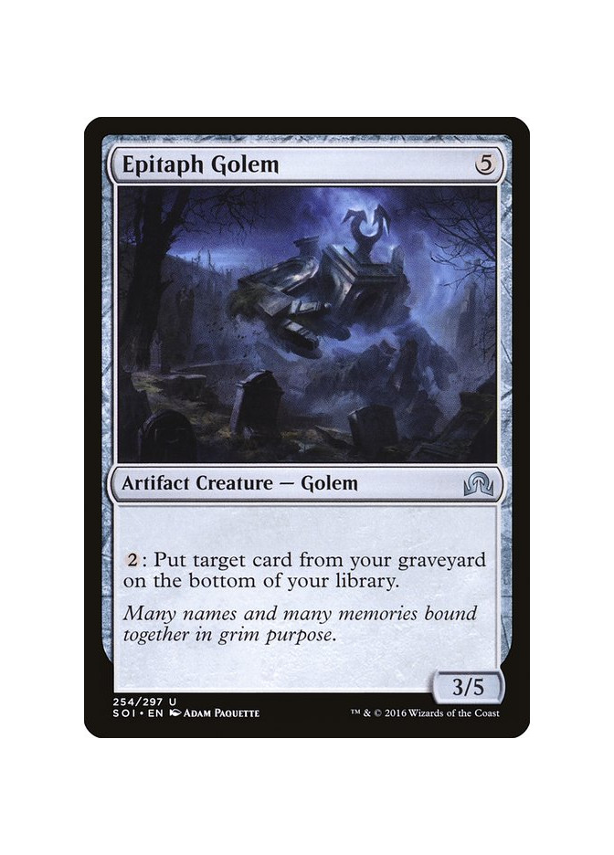 Epitaph Golem