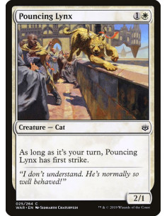 Pouncing Lynx - Foil