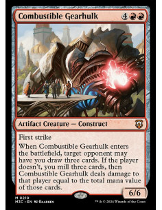 Combustible Gearhulk - Foil