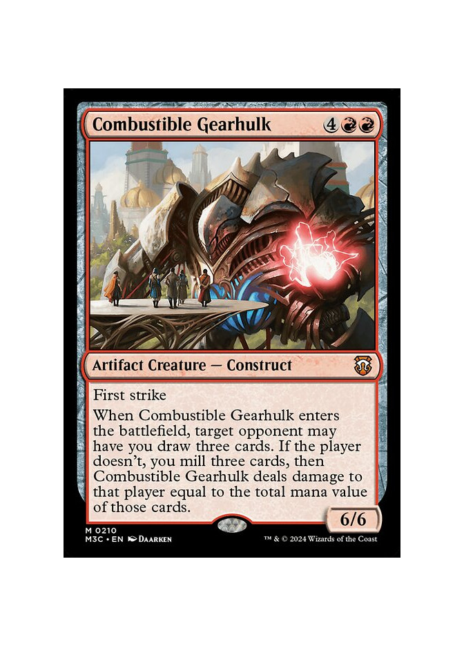 Combustible Gearhulk - Foil