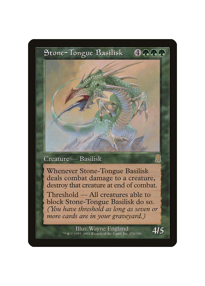 Stone-Tongue Basilisk