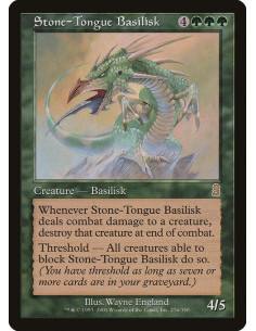 Stone-Tongue Basilisk - Foil