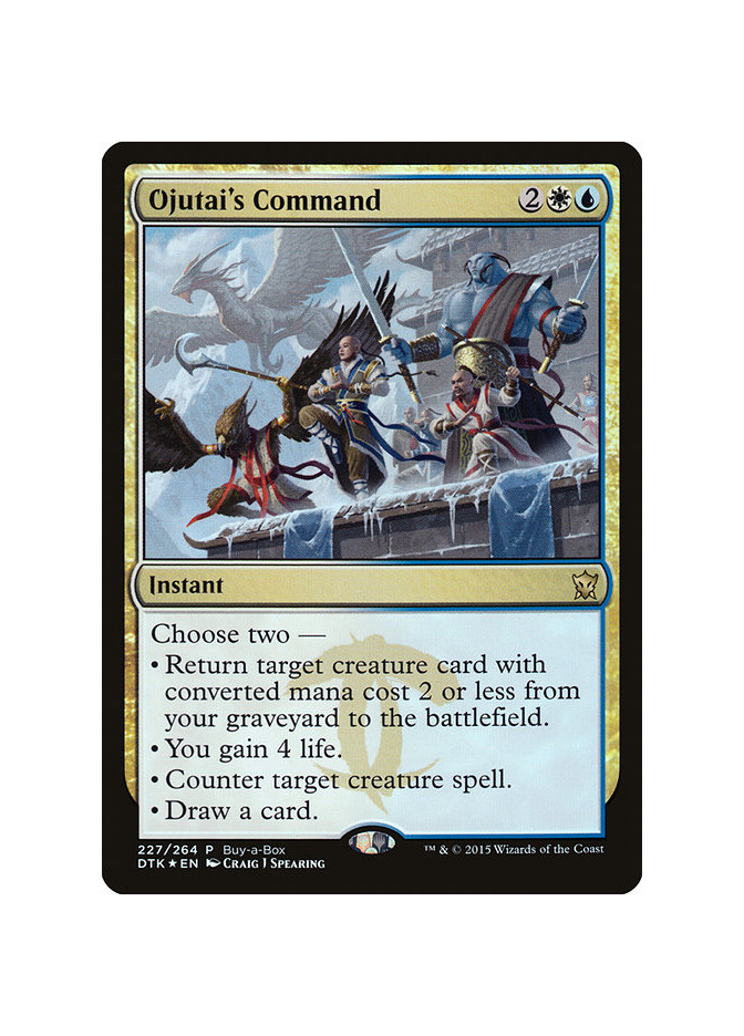 Ojutai's Command - Foil