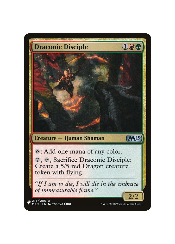 Draconic Disciple
