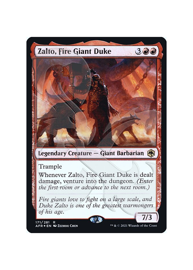 Zalto, Fire Giant Duke - Foil