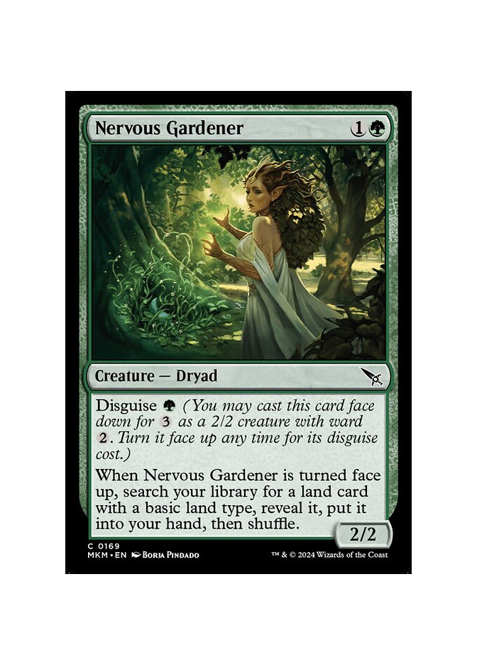 Nervous Gardener - Foil