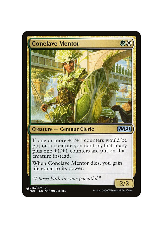 Conclave Mentor