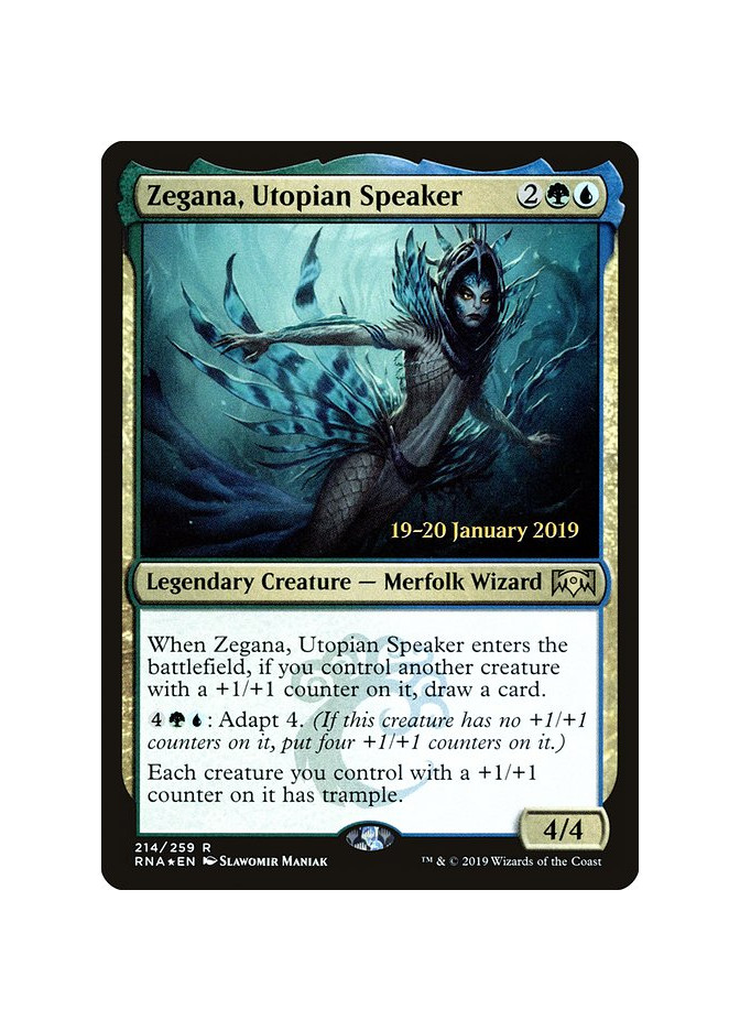 Zegana, Utopian Speaker - Foil