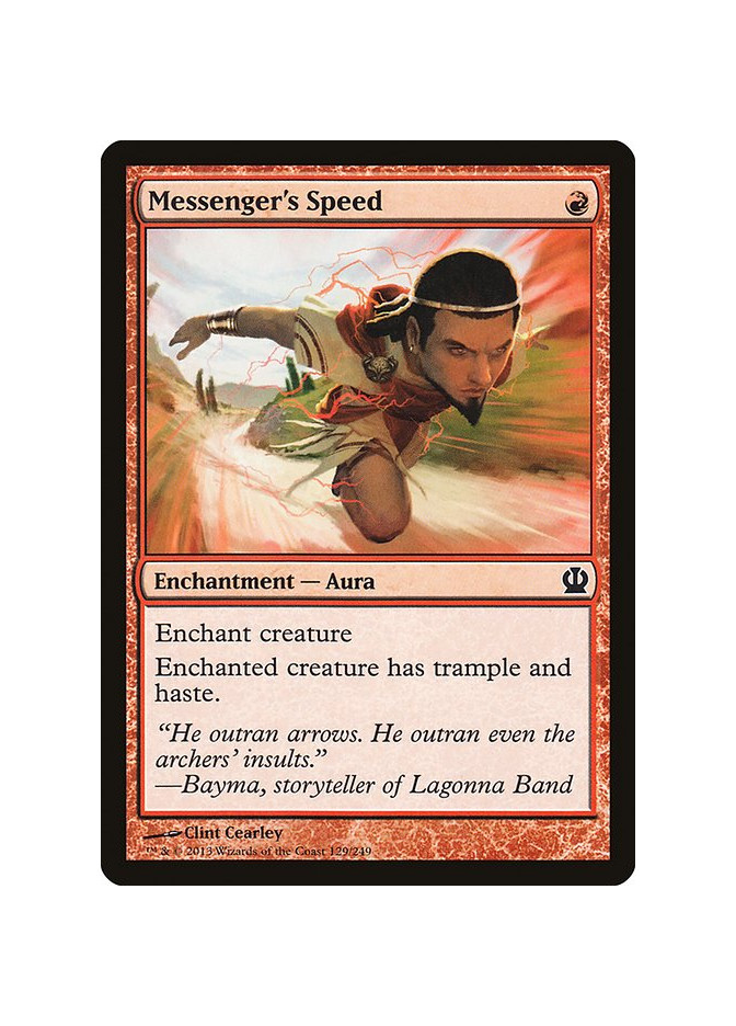 Messenger's Speed - Foil