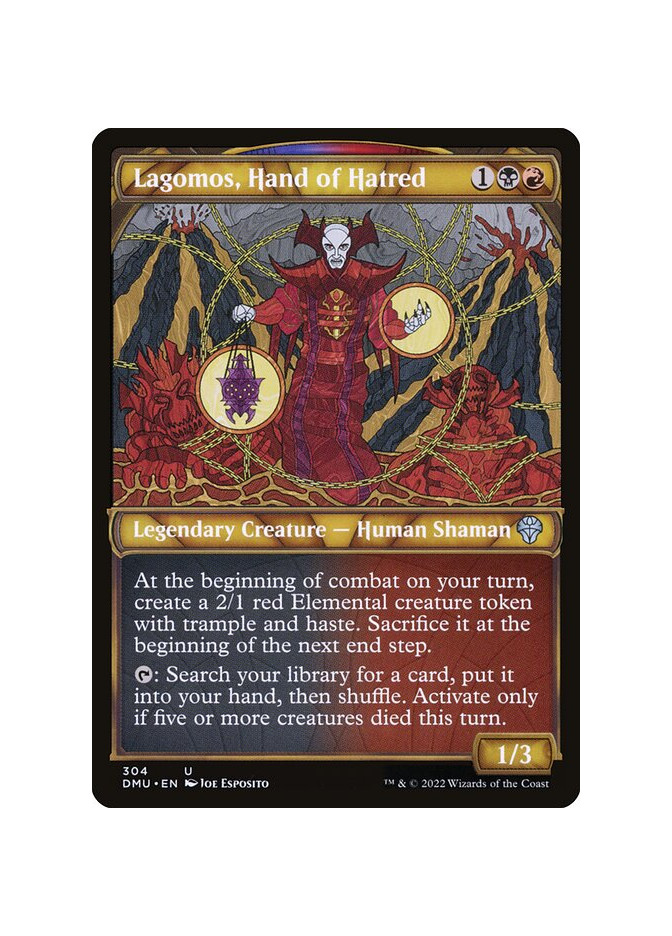 Lagomos, Hand of Hatred