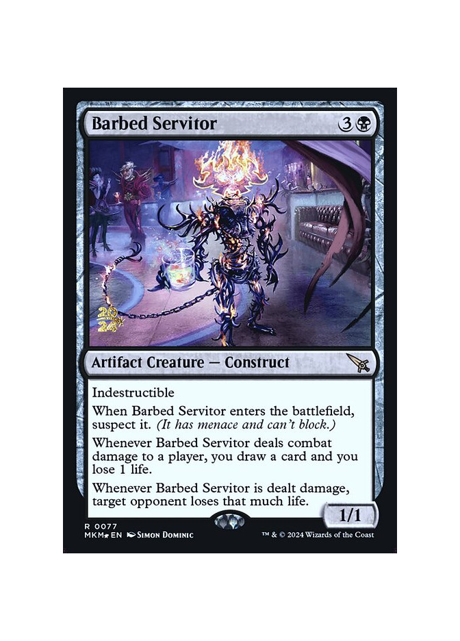 Barbed Servitor - Foil