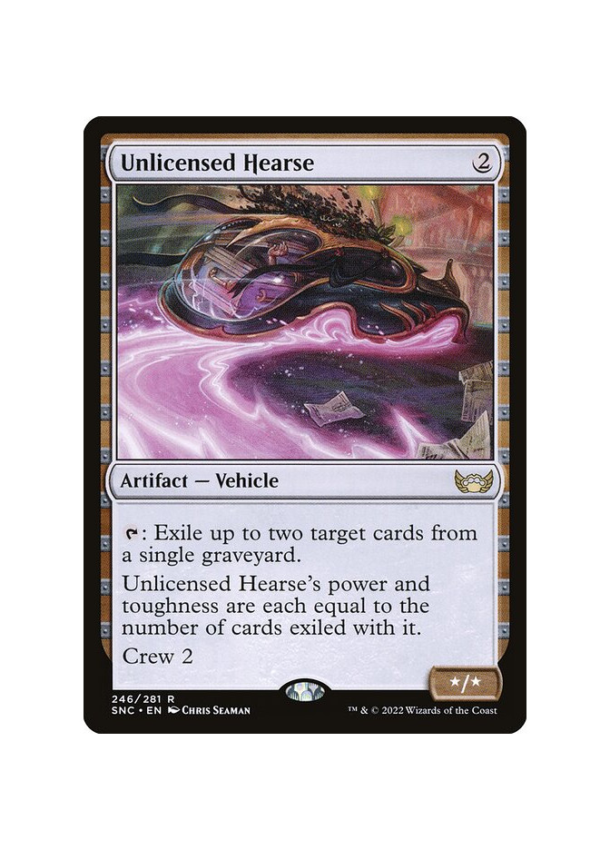 Unlicensed Hearse - Foil