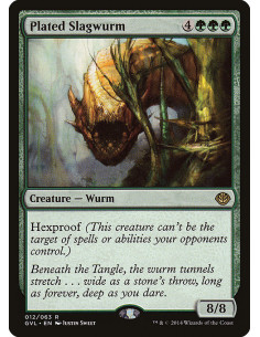 Plated Slagwurm