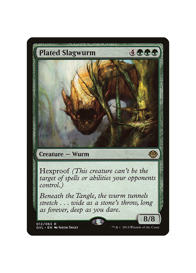 Plated Slagwurm