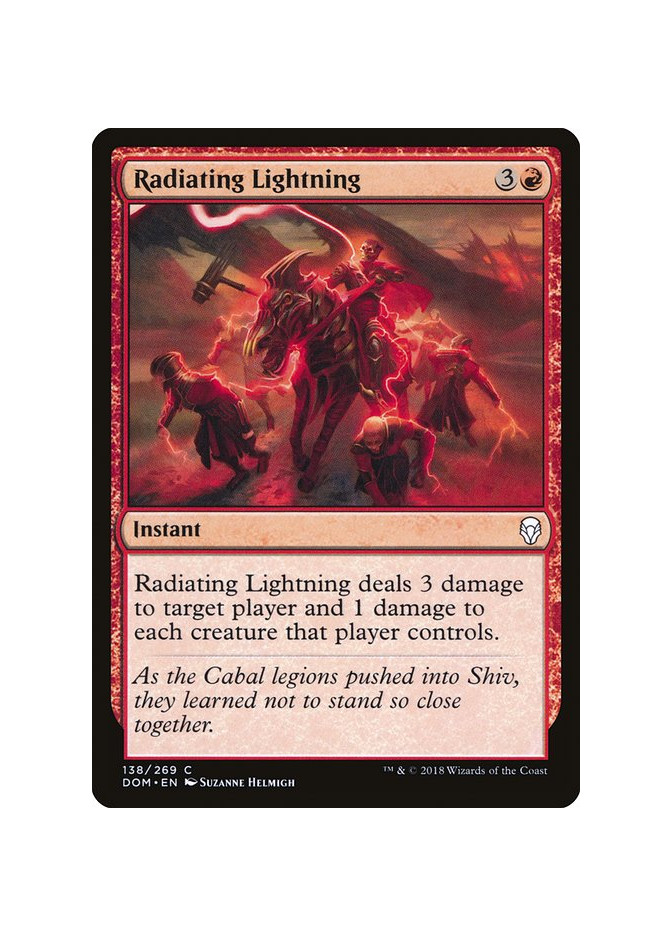 Radiating Lightning