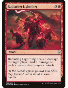 Radiating Lightning - Foil