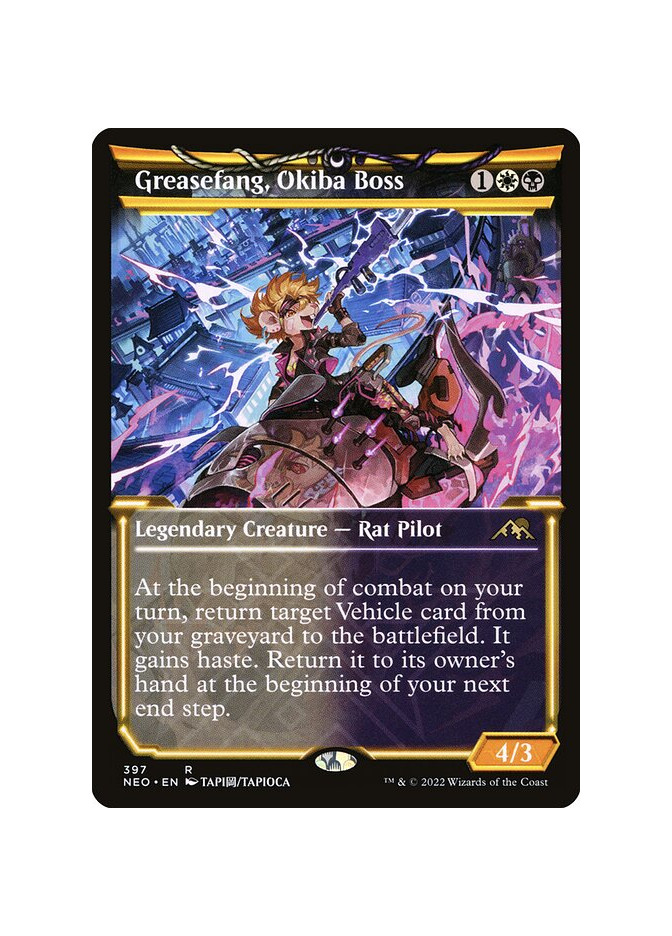 Greasefang, Okiba Boss - Foil