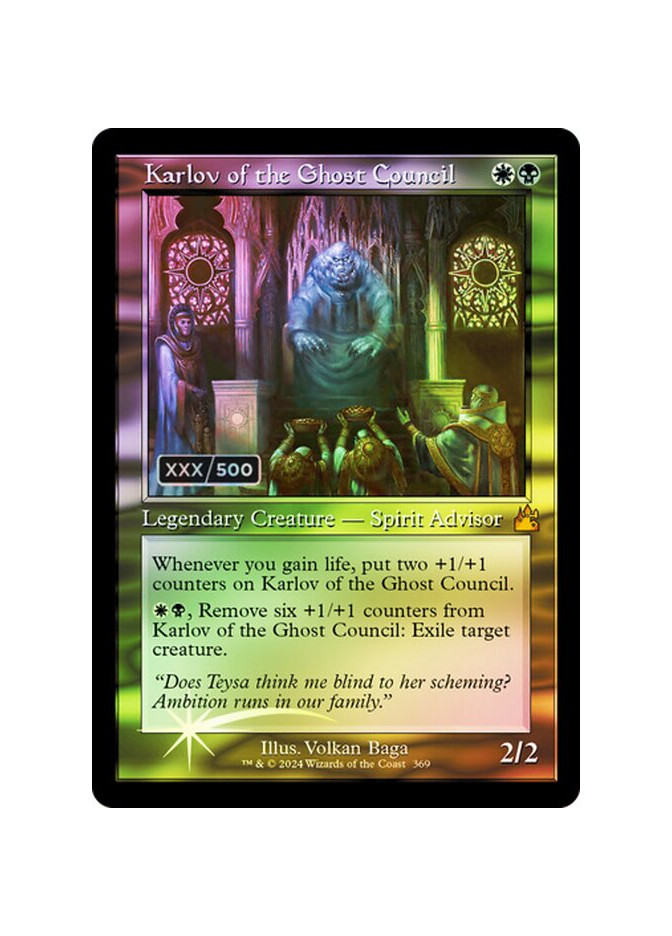 Karlov of the Ghost Council - Foil