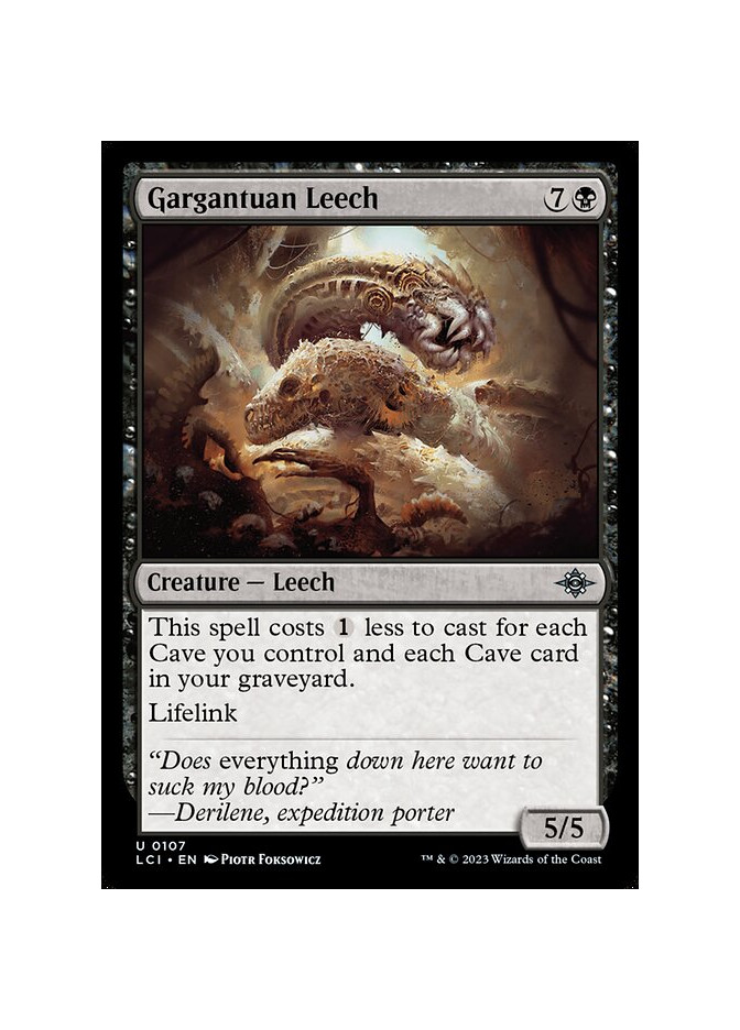 Gargantuan Leech