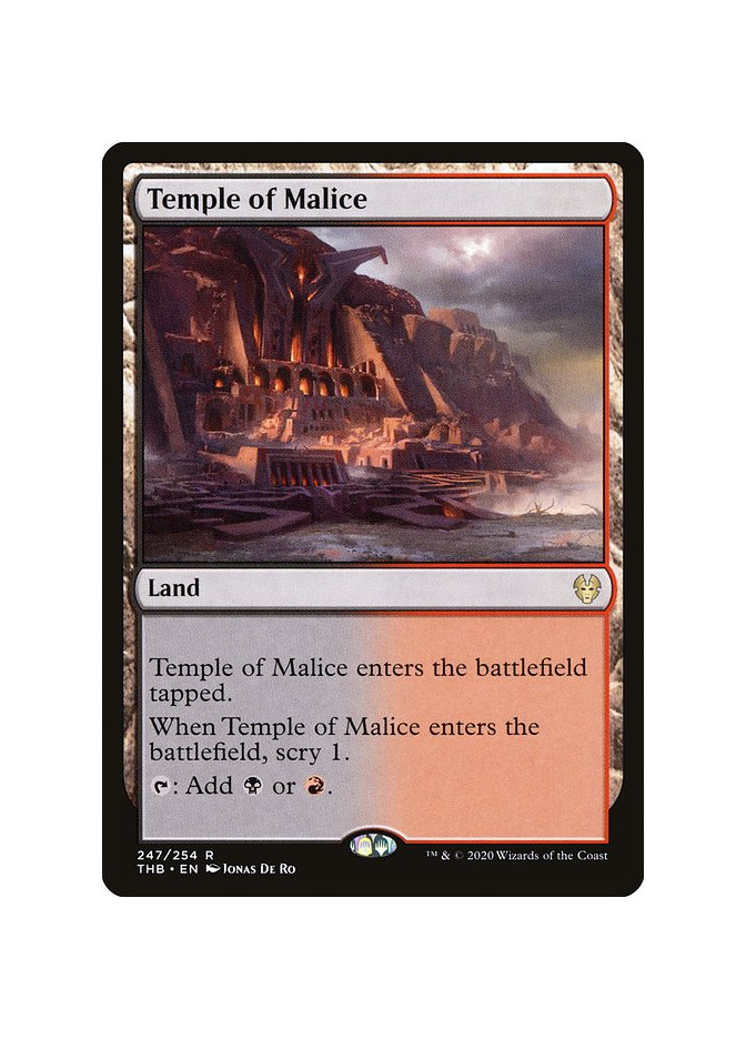 Temple of Malice - Foil