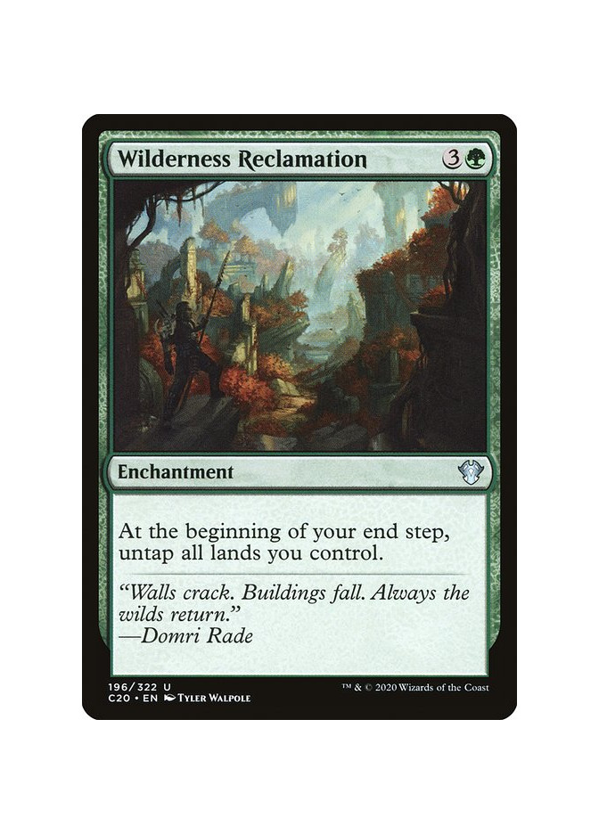 Wilderness Reclamation