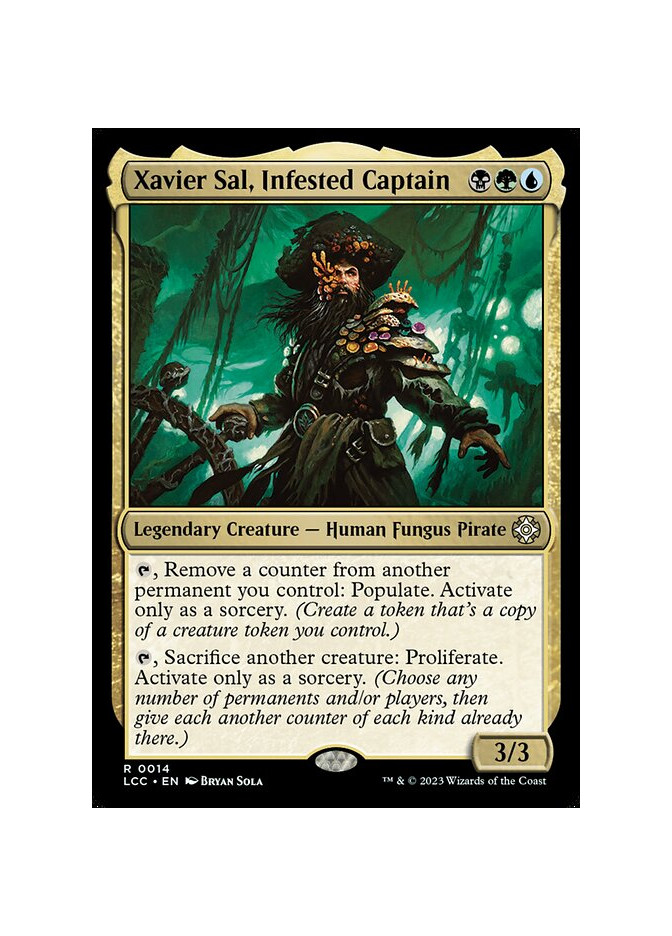 Xavier Sal, Infested Captain - Foil