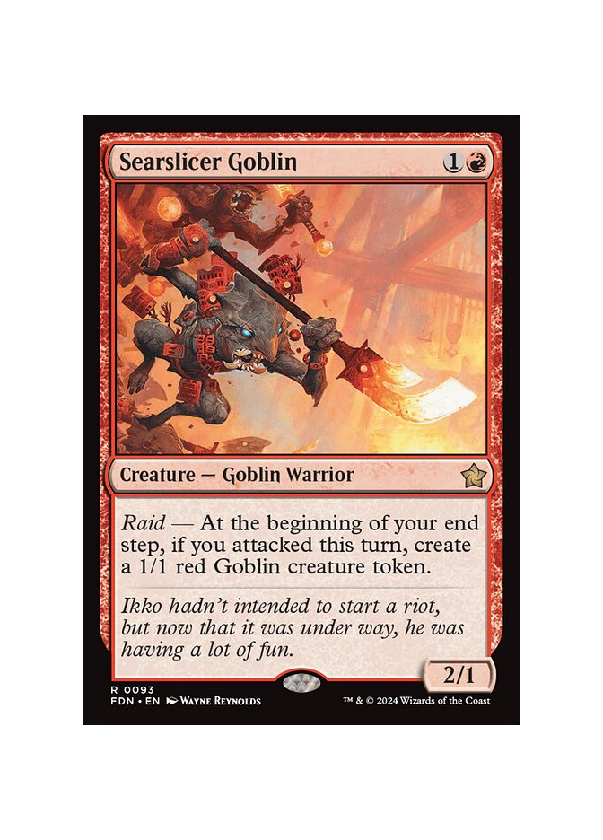 Searslicer Goblin - Foil