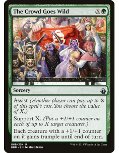 The Crowd Goes Wild - Foil