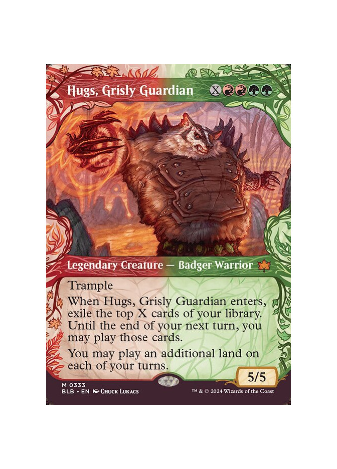 Hugs, Grisly Guardian