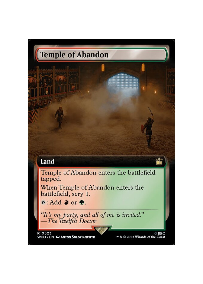 Temple of Abandon - Foil