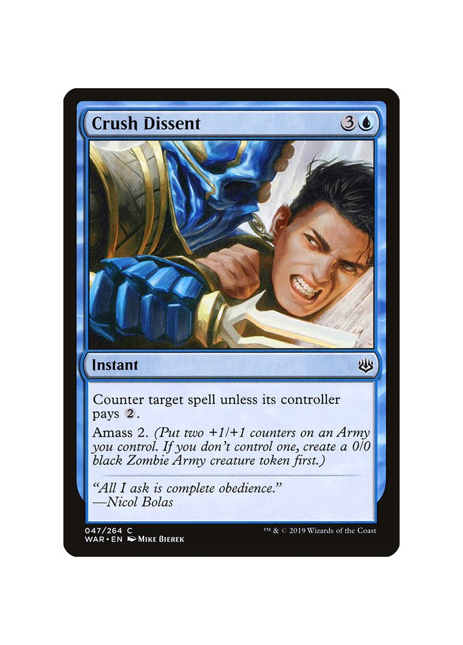 Crush Dissent