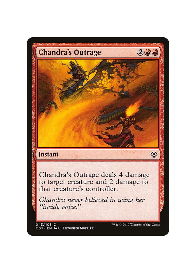 Chandra's Outrage