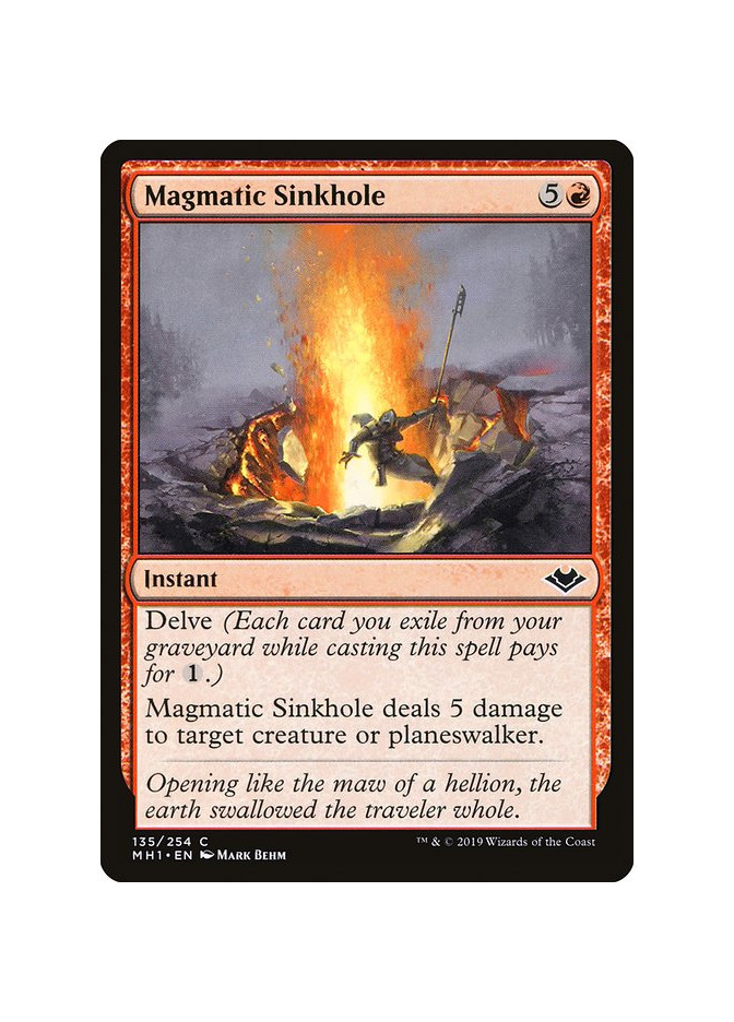 Magmatic Sinkhole - Foil