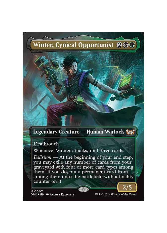 Winter, Cynical Opportunist - Foil