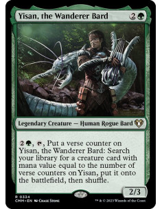 Yisan, the Wanderer Bard - Foil