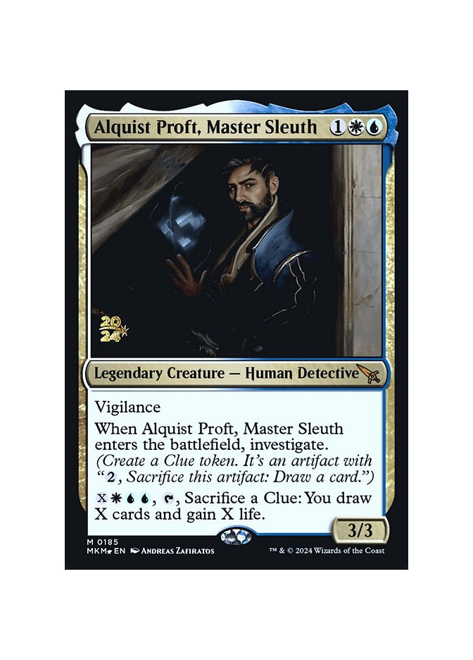 Alquist Proft, Master Sleuth - Foil