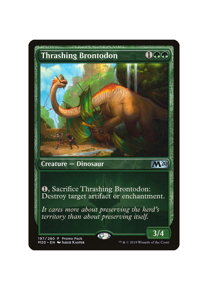 Thrashing Brontodon