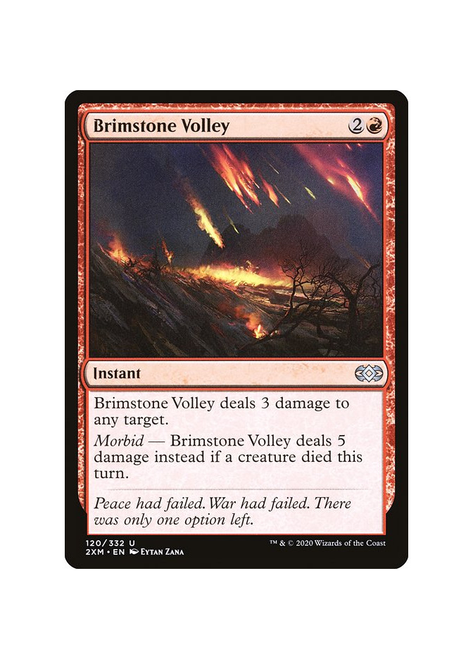 Brimstone Volley - Foil