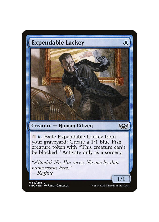Expendable Lackey - Foil